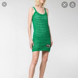 New w/ Tags Prada Crochet Dress with slip